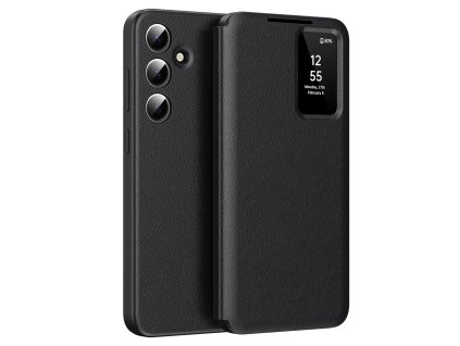 97464 techsuit smartview series obal pre samsung galaxy s24 fe cierny