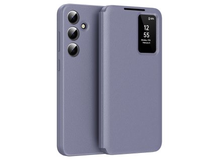 97470 techsuit smartview series obal pre samsung galaxy s24 fe fialovy