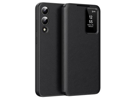 97545 techsuit smartview series obal pre samsung galaxy s25 edge cierny