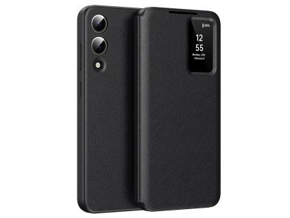 97545 techsuit smartview series obal pre samsung galaxy s25 edge cierny