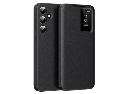 97491 techsuit smartview series obal pre samsung galaxy s25 plus cierny