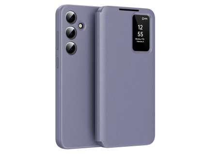 97506 techsuit smartview series obal pre samsung galaxy s25 plus fialovy