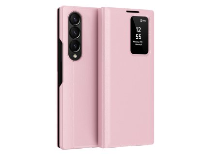 97260 techsuit smartview series obal pre samsung galaxy z fold4 ruzovy
