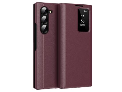 97326 techsuit smartview series obal pre samsung galaxy z fold5 cerveny