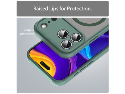 98598 2 techsuit halofrost ii magsafe kryt na iphone 17 pro zeleny