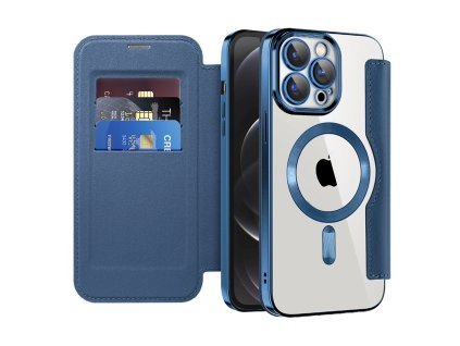 98715 7 techsuit smartmag book puzdro na iphone 12 pro modre