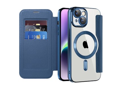 98859 7 techsuit smartmag book puzdro na iphone 14 plus modre