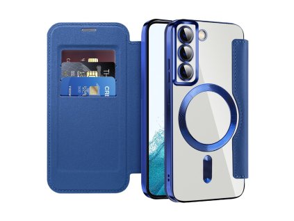 98067 techsuit smartmag book puzdro na samsung galaxy s22 5g modre