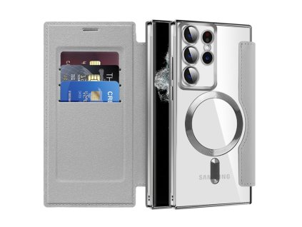 98115 techsuit smartmag book puzdro na samsung galaxy s22 ultra 5g sive
