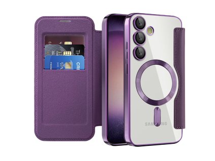 98148 techsuit smartmag book puzdro na samsung galaxy s23 fialove