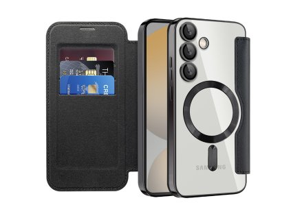 98295 techsuit smartmag book puzdro na samsung galaxy s24 fe cierne