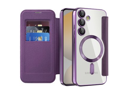 98316 techsuit smartmag book puzdro na samsung galaxy s24 fe fialove
