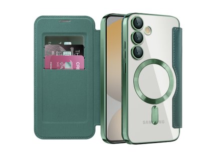 98304 techsuit smartmag book puzdro na samsung galaxy s24 fe zelene
