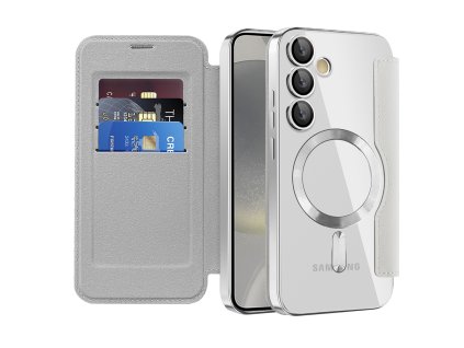 98265 techsuit smartmag book puzdro na samsung galaxy s24 plus sive