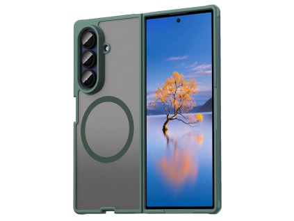 99174 techsuit halofrost ii magsafe ochranny kryt pre samsung galaxy z fold7 zeleny