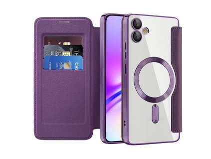 99210 techsuit smartmag book flipove puzdro pre samsung galaxy a05 fialove