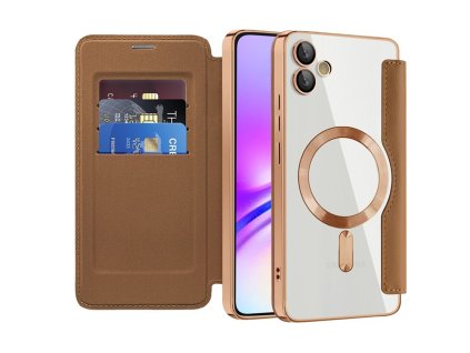99198 techsuit smartmag book flipove puzdro pre samsung galaxy a05 hnede