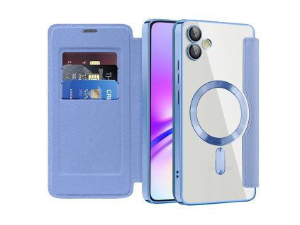99204 techsuit smartmag book flipove puzdro pre samsung galaxy a05 svetlomodre