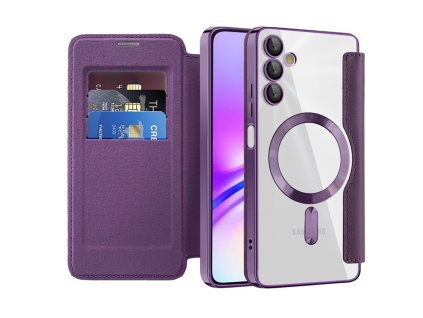 99234 techsuit smartmag book flipove puzdro pre samsung galaxy a05s fialove