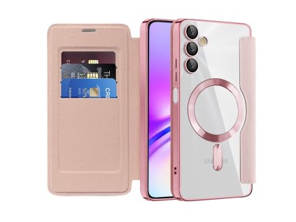 99216 techsuit smartmag book flipove puzdro pre samsung galaxy a05s ruzove