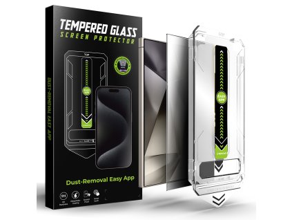 99126 techsuit titanglass crystalhd tvrdene sklo pre samsung galaxy s24 ultra kompatibilne s odtlackom prsta privatna