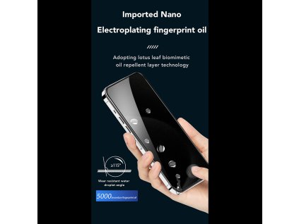 100956 anank 2 5d 1x reinforced 360 privacy ochranne sklo pre iphone 16 pro max cierna