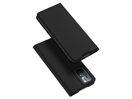 101937 dux ducis skin pro knizkove puzdro pre xiaomi poco m4 pro 5g cierne