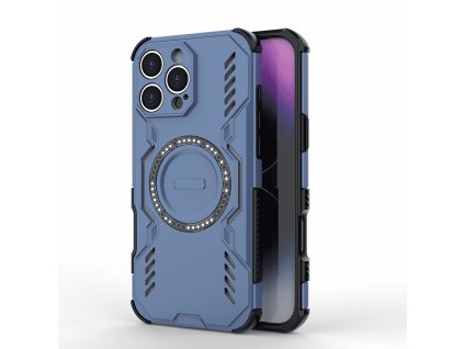 100818 techsuit armormag ochranny obal na iphone 16 pro modre