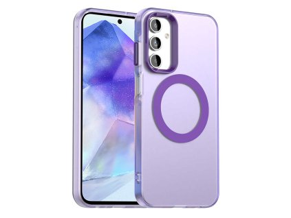 99768 techsuit candycase magsafe ochranny obal na samsung galaxy a55 5g fialove