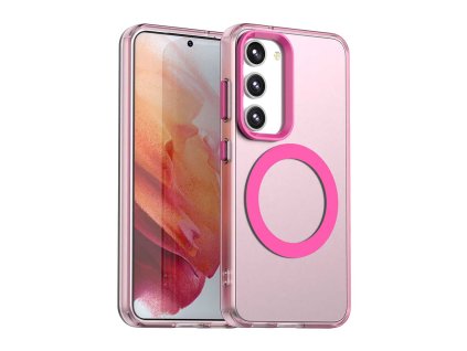 99582 techsuit candycase magsafe ochranny obal na samsung galaxy s23 ruzove