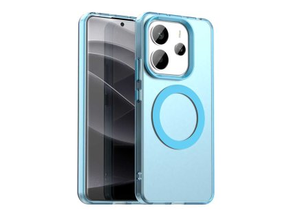 102198 techsuit candycase magsafe ochranny obal na xiaomi redmi note 14 4g standard modre