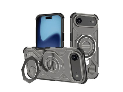 100749 techsuit carbon shield pro ochranny obal na iphone 17 air dymovo cierne