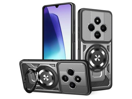102321 techsuit ruggedcam ochranny obal na xiaomi redmi 14c poco c75 sivy