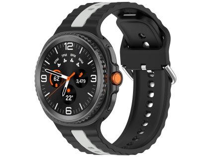 99468 techsuit watchband w078 remienok na samsung galaxy watch8 40mm watch8 44mm watch8 classic cierna siva