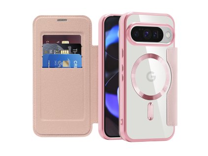 103014 techsuit smartmag book case knizkove puzdro na google pixel 10 10 pro ruzove