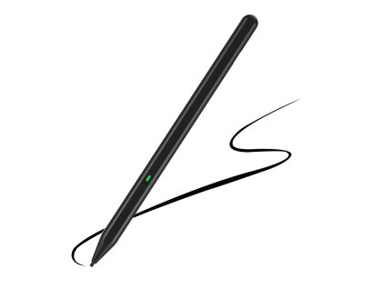 103431 techsuit stylus pen c581 c dotykove pero na microsoft surface type c odmietanie dotyku dlane rozpoznavanie naklonu bocne prichytenie 90 mah cierne