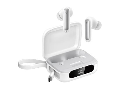 103677 4 anker p41i bezdrotove sluchadla s nabijacim puzdrom lightning anc 6 mikrofonov herny rezim bass biele