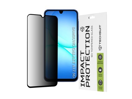 103686 techsuit 111d ochranne tvrdene sklo privacy na samsung galaxy a17 5g cierne