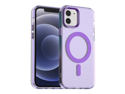 104181 techsuit candycase magsafe obal na iphone 12 iphone 12 pro fialovy
