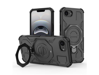 104190 techsuit carbon shield pro obal na iphone 16e cierny