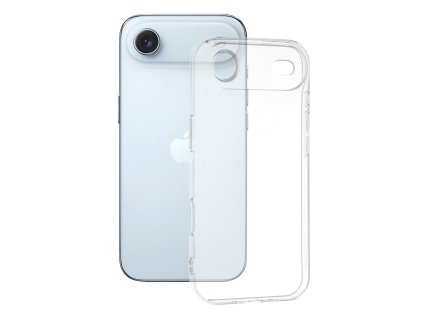 104013 5 techsuit clear silicone obal na iphone 17 air priehladny