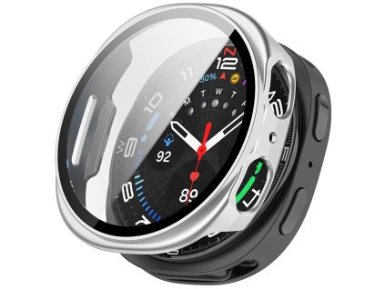 104763 techsuit defense360 pro obal ochrana displeja na samsung galaxy watch8 44mm strieborny