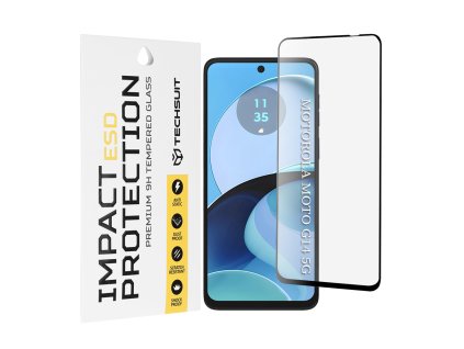 104832 1 techsuit esd ochranne tvrdene sklo na motorola moto g14 moto g54 moto g54 power edition moto g64 cierne