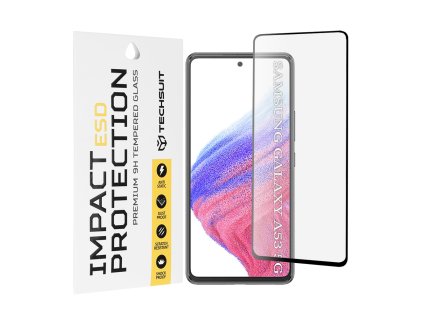 103902 techsuit esd ochranne tvrdene sklo na samsung galaxy a53 5g cierne