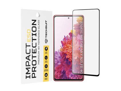 103935 techsuit esd ochranne tvrdene sklo na samsung galaxy s20 fe s20 fe 5g cierne