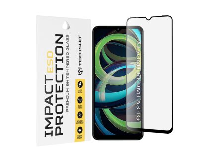 104604 techsuit esd ochranne tvrdene sklo na xiaomi redmi a3 redmi a3x cierne