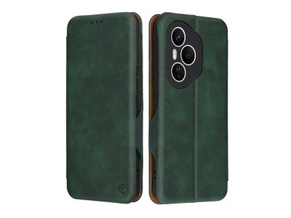 104529 4 techsuit safe wallet plus knizkove puzdro na honor 400 pro zelene