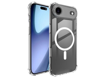 104031 2 techsuit shockproof clear silicone magsafe obal na iphone 17 air priehladny