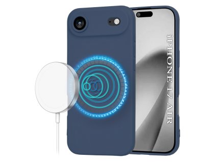 104379 techsuit softflex magsafe obal na iphone 17 air tmavomodry