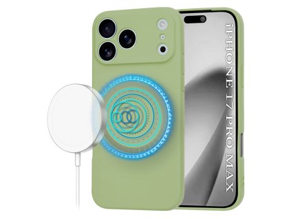 104352 techsuit softflex magsafe obal na iphone 17 pro max matcha zeleny